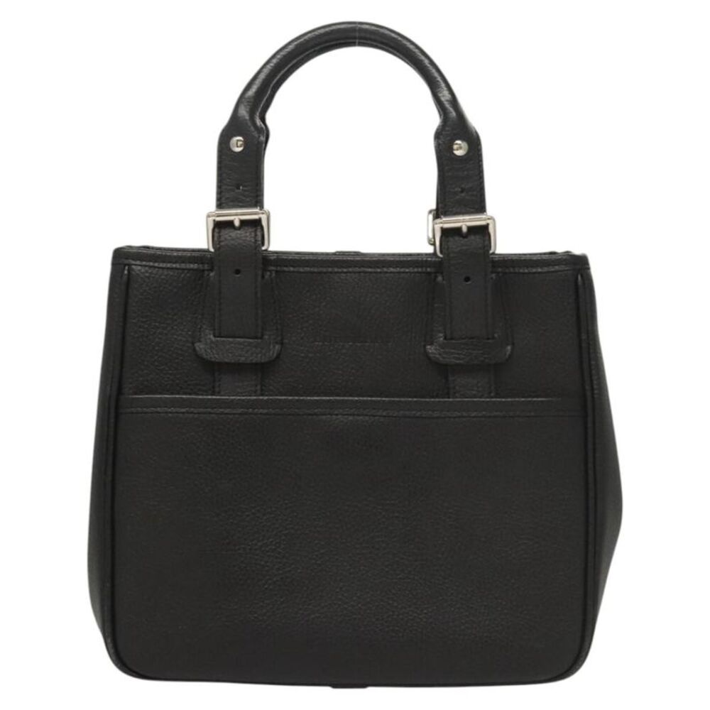 Burberry Vintage Leather Black Leather Handbag